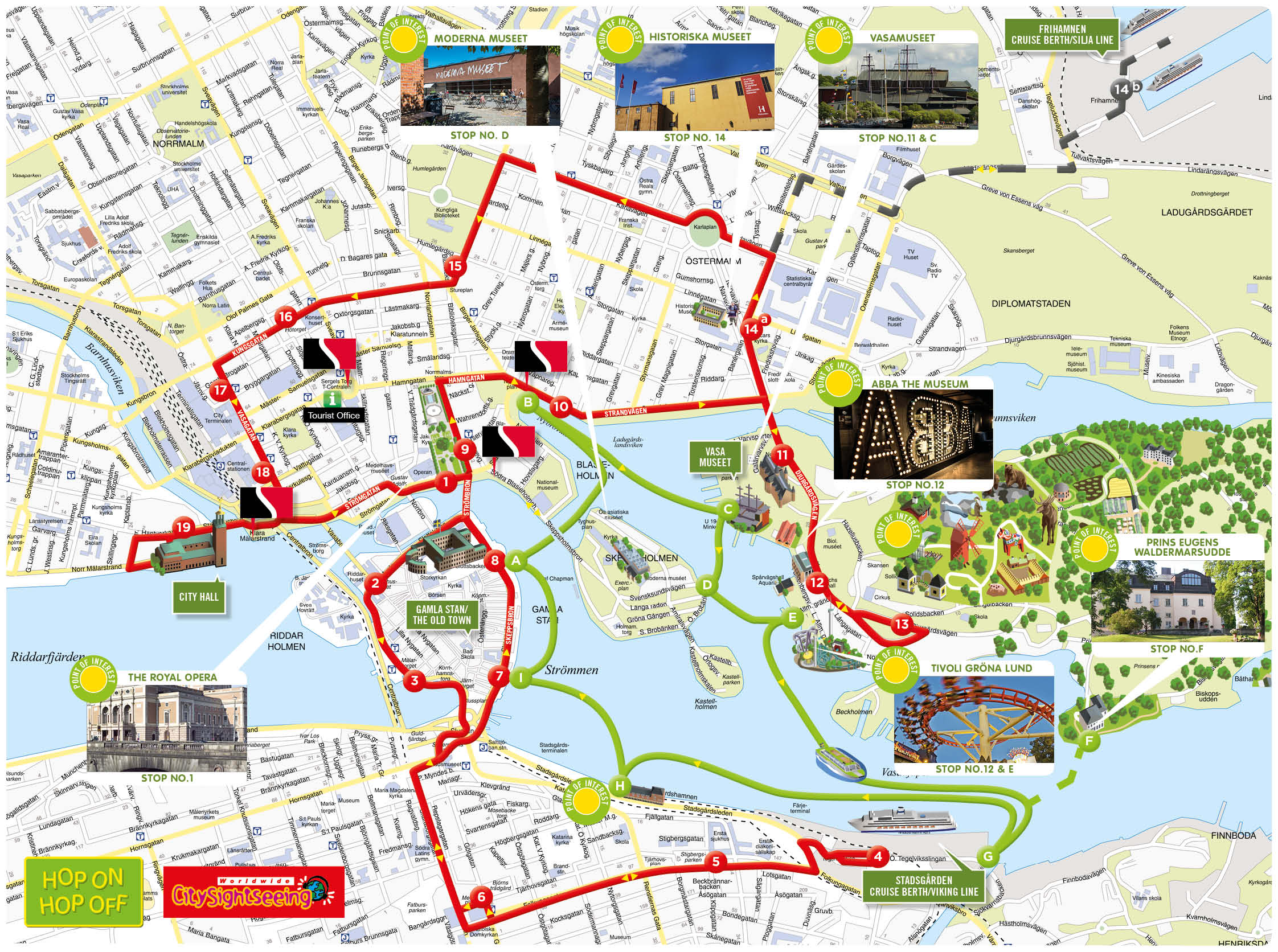 Hop On Hop Off - Stockholm - Rootsi | Viking Line
